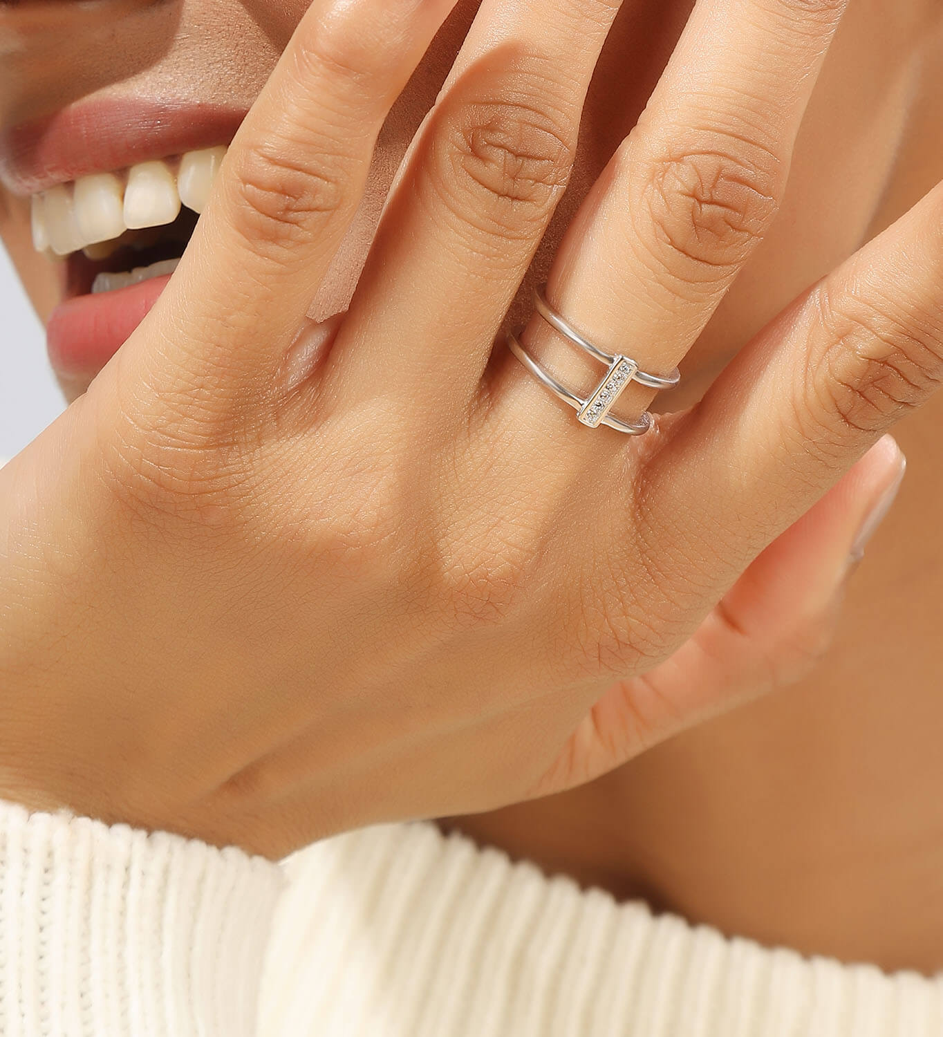 Twilight Halo | 925 Silver Ring
