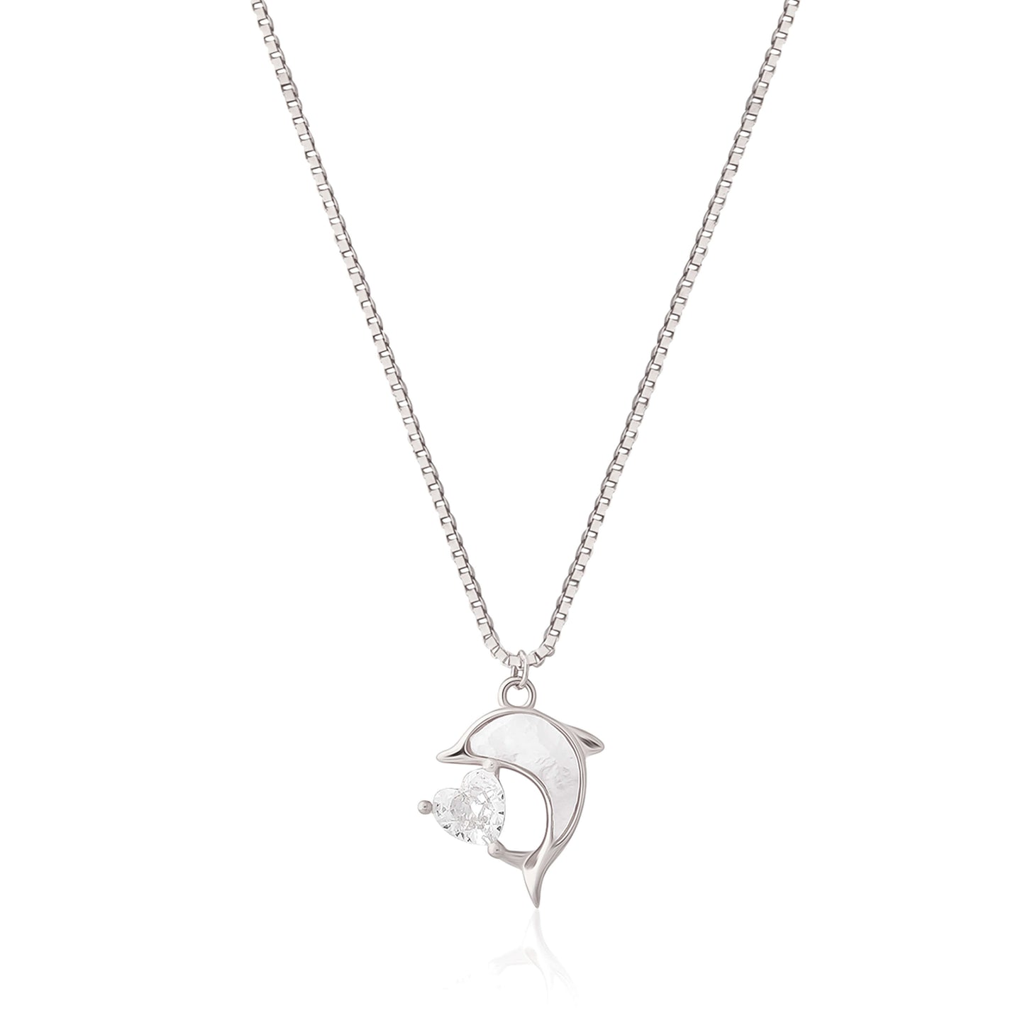 Tidal Grace | 925 Silver Pendant with Chain