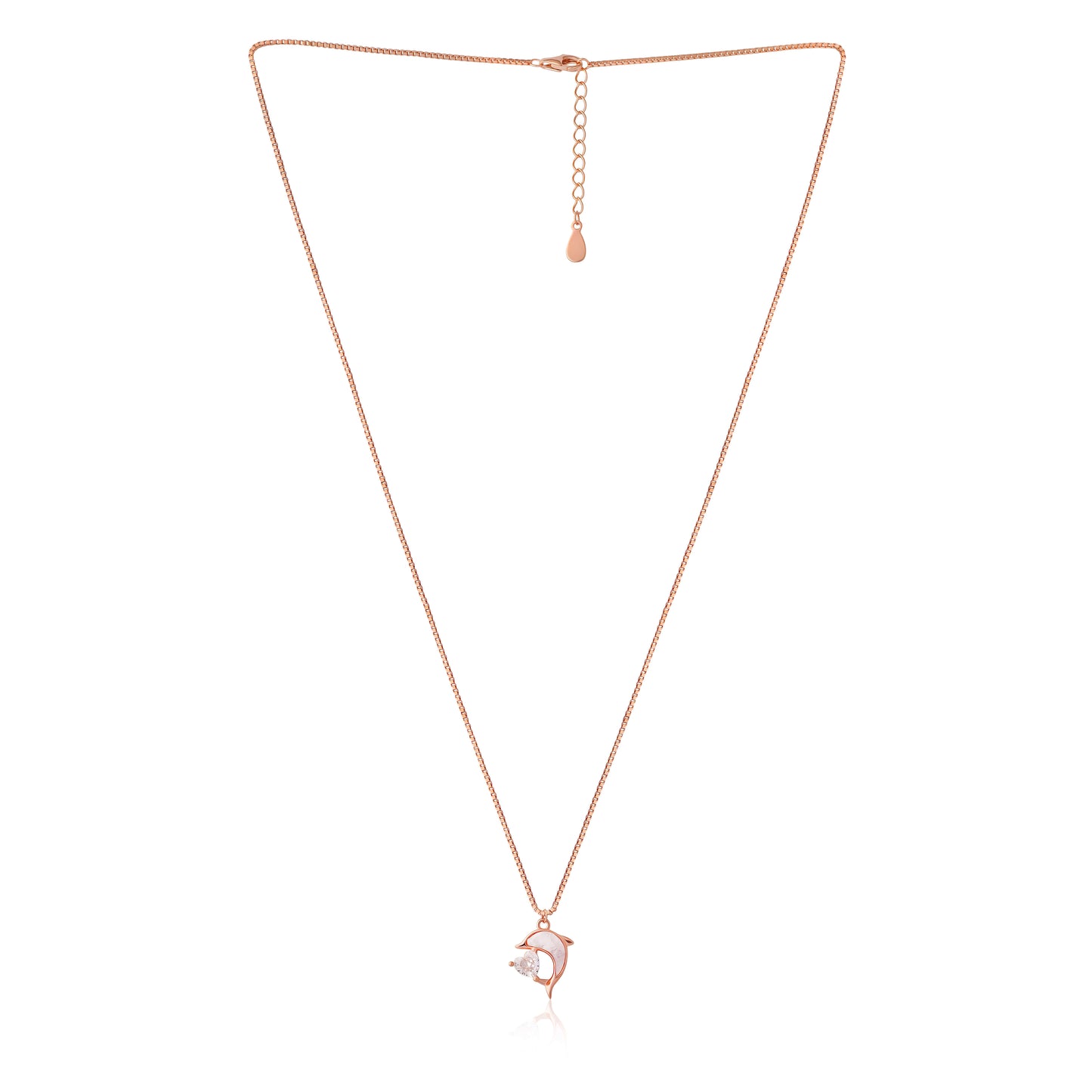 Tidal Grace | 925 Silver Pendant with Chain