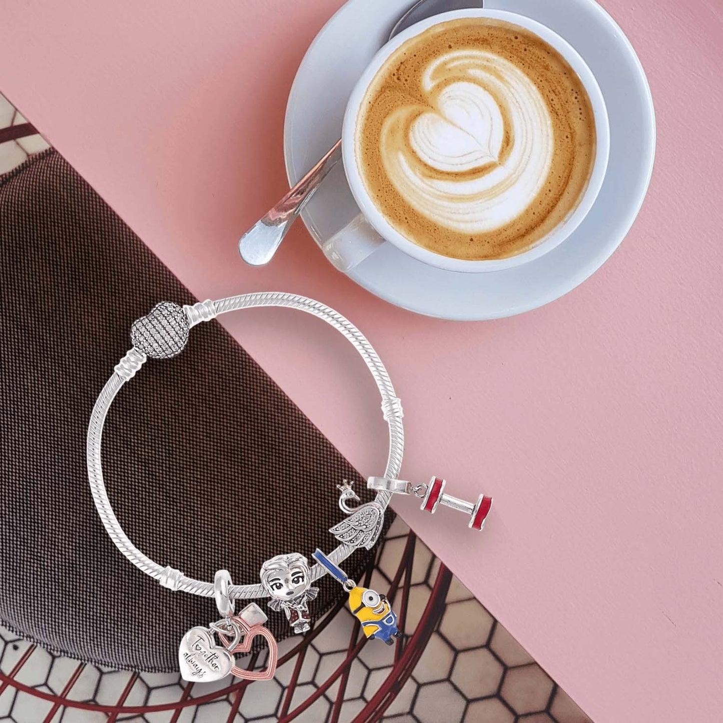 women charm bracelet
bracelet silver woman
silver bracelet for womens with price
female silver bracelet
nazariya for women