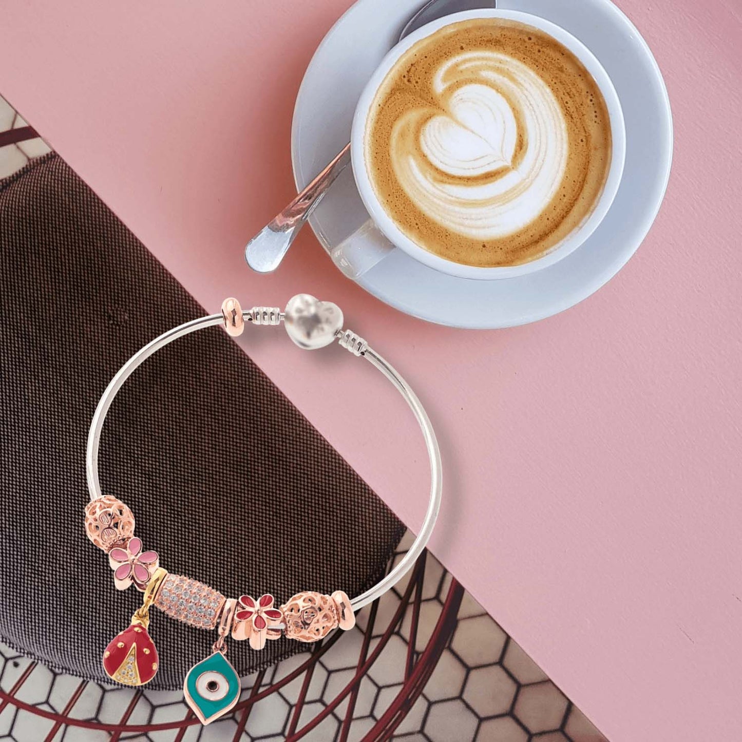 women charm bracelet
bracelet silver woman
silver bracelet for womens with price
female silver bracelet
nazariya for women