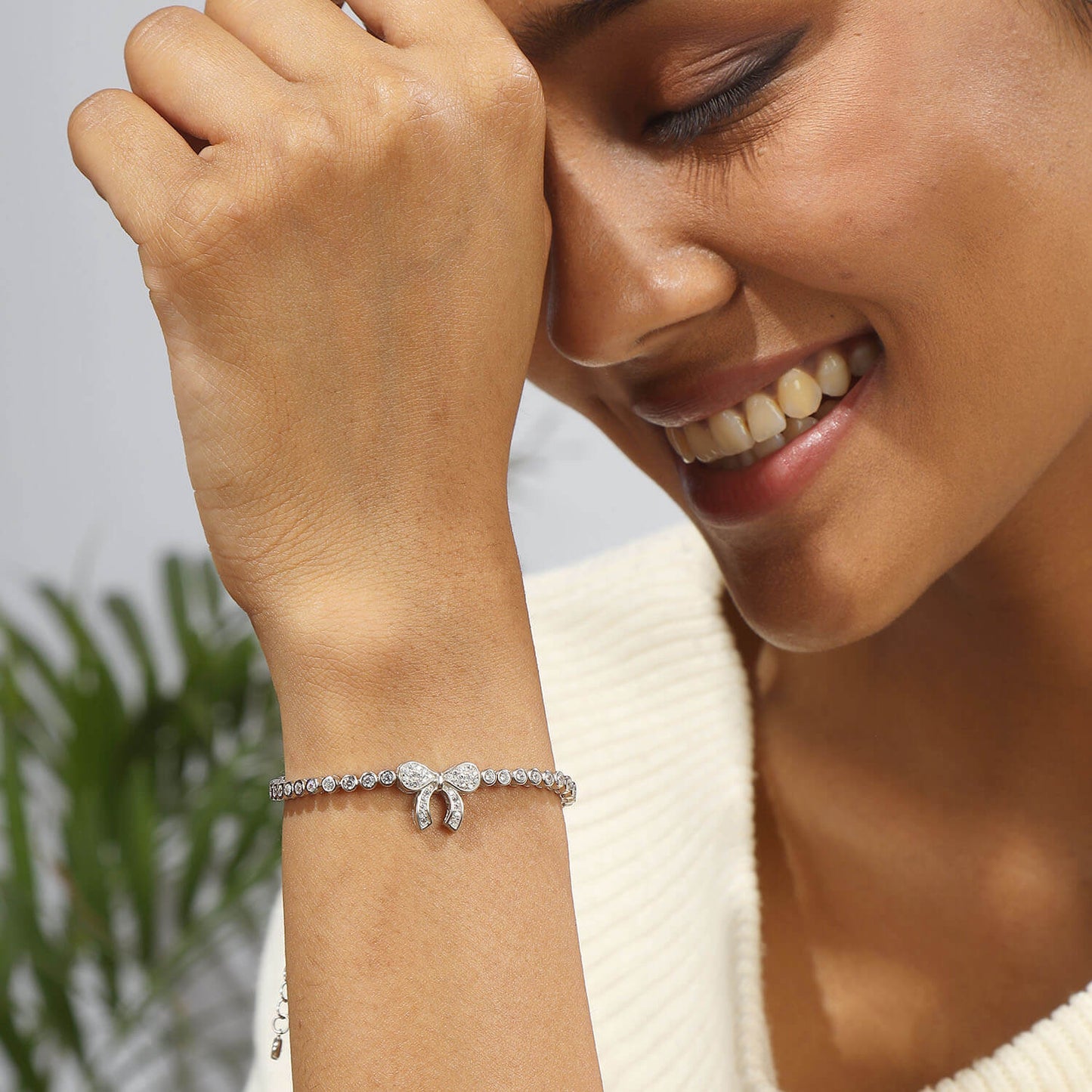 Graceful Knot | 925 Silver Bracelet