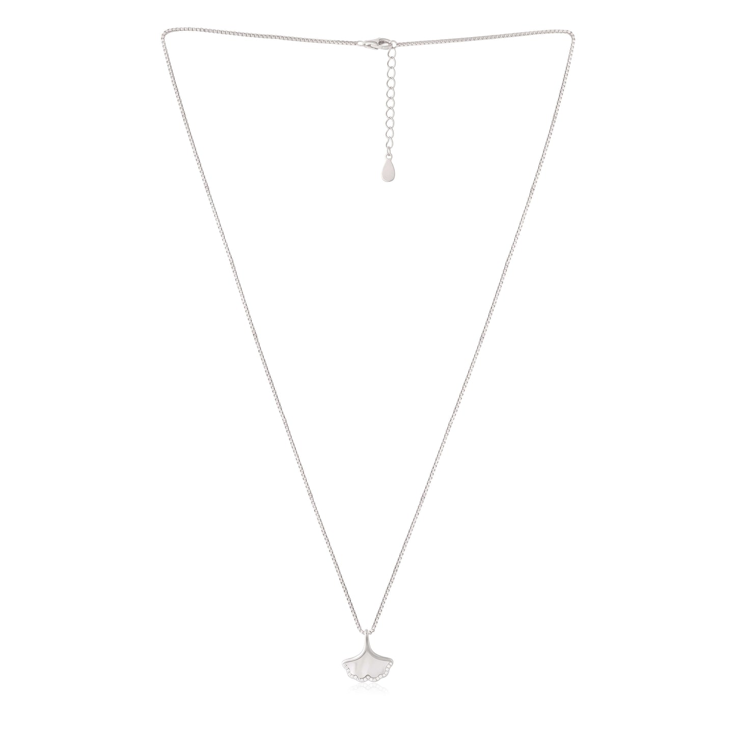 Coastal Chic | 925 Silver Pendant with Chain