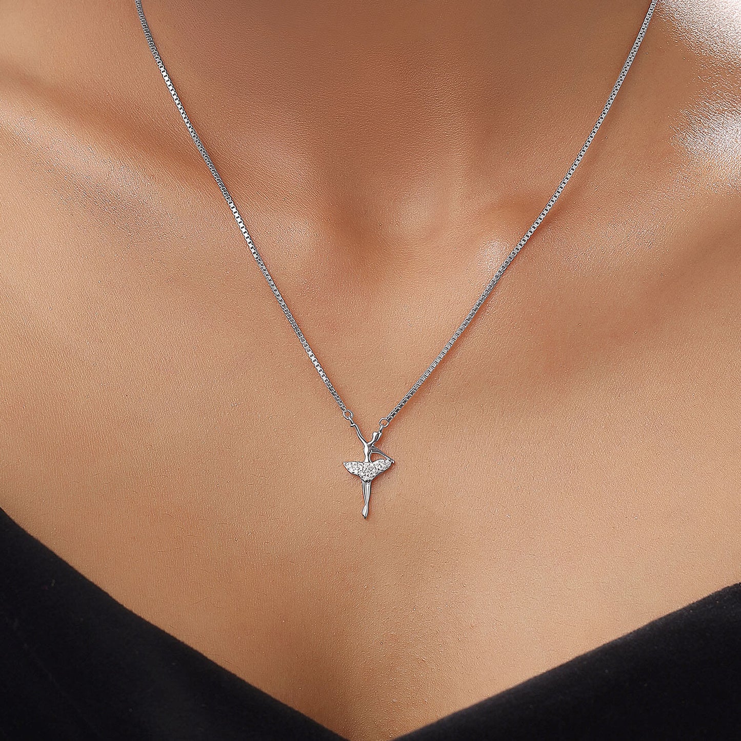 Dancing Soul | 925 Silver Pendant with Chain