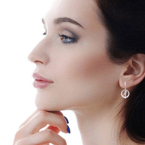 Metallic Mist | 925 Silver Earrings