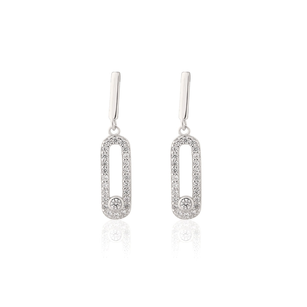 Luna Drops | 925 Silver Earrings