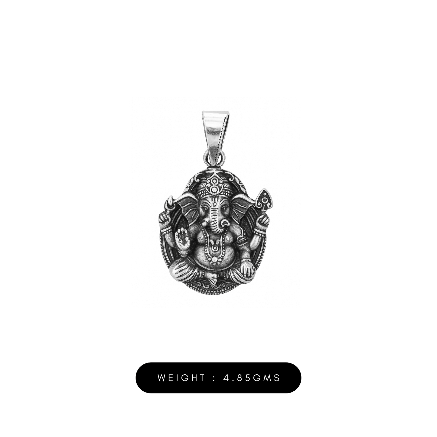 Lord Ganesha | 925 Silver Pendant