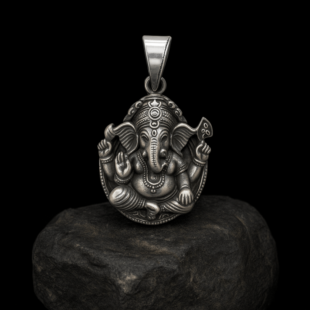 Lord Ganesha | 925 Silver Pendant