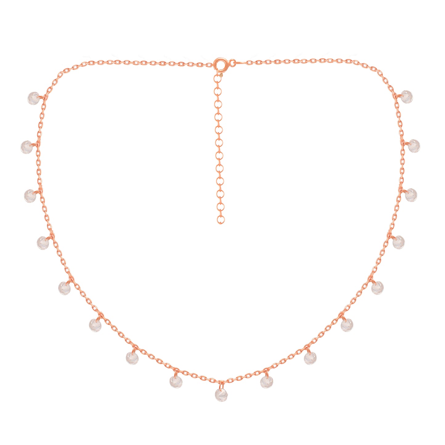 Ethereal Spark | 925 Silver Necklace
