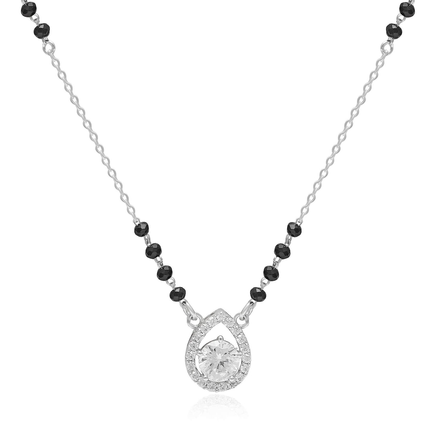 Amara | 925 Silver Pendant with Mangalsutra Chain
