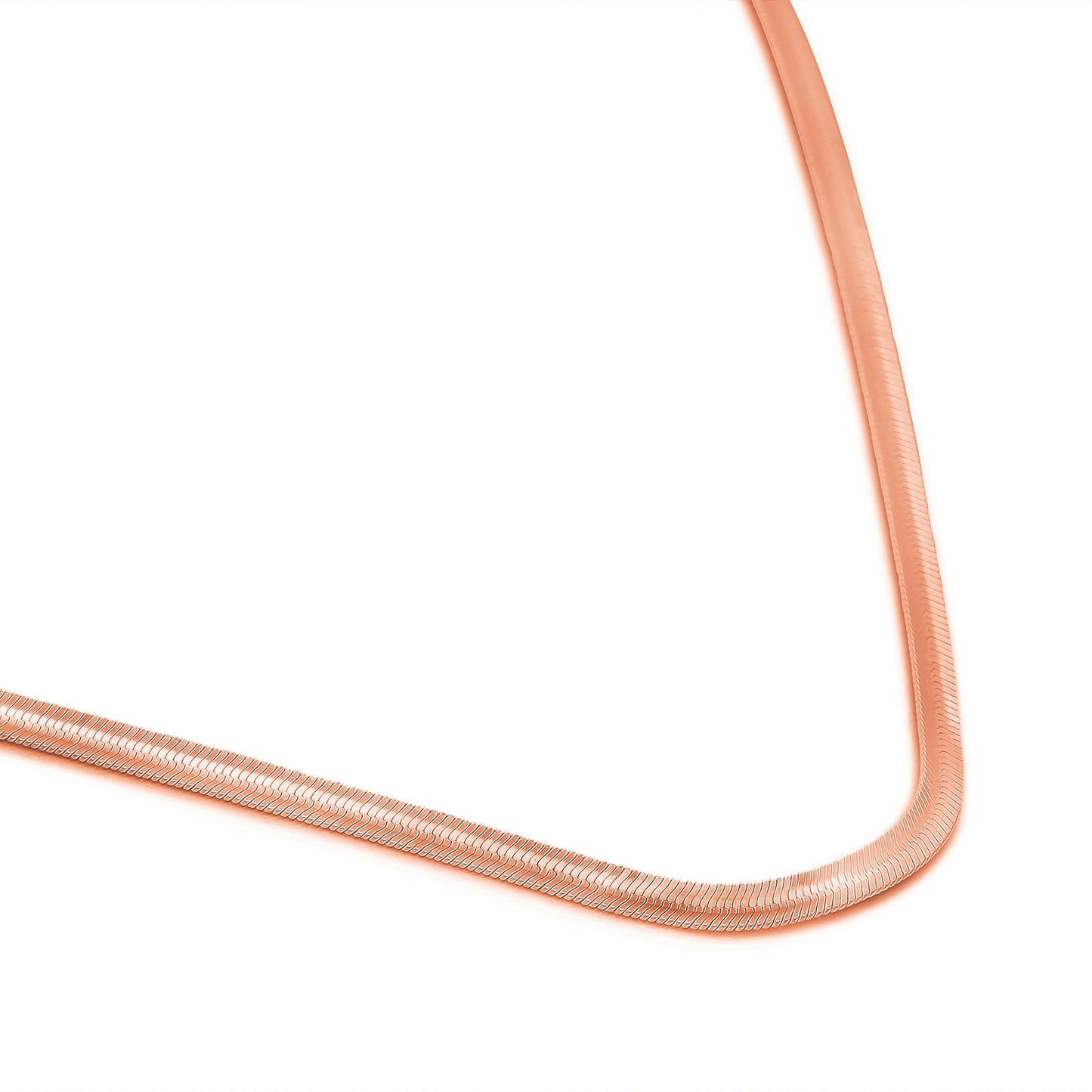Viper’s Embrace | 925 Silver Chain - Rose Gold