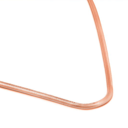 Viper’s Embrace | 925 Silver Chain - Rose Gold
