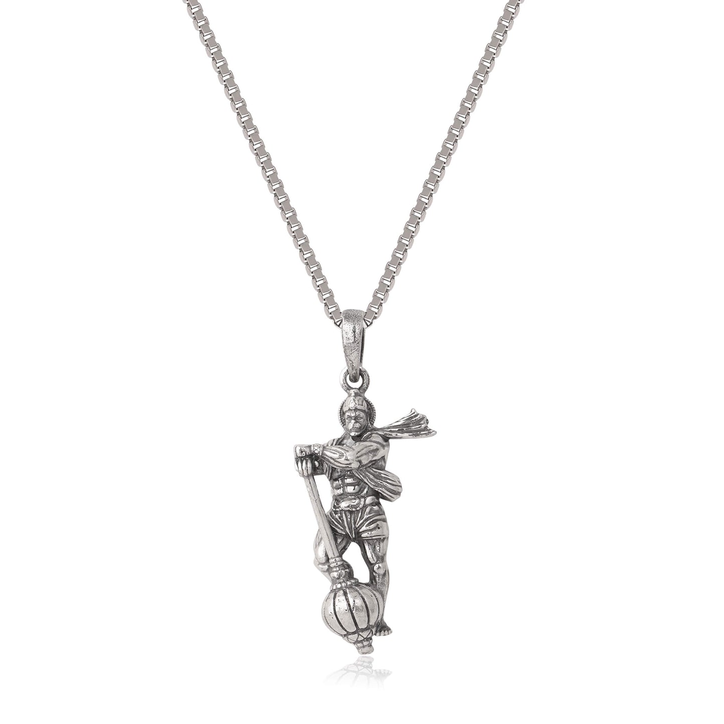 The Gadashakti Hanuman | 925 Silver Pendant