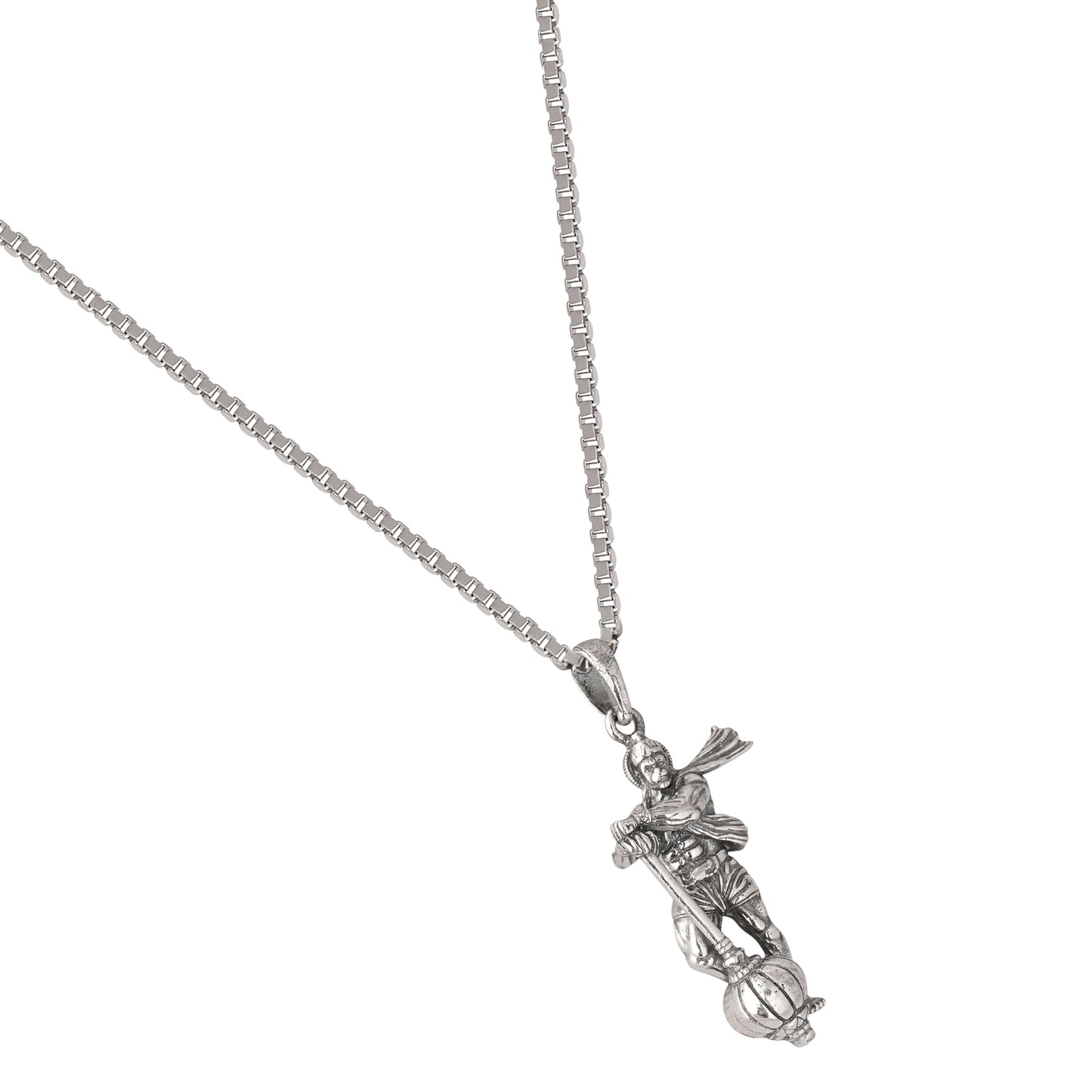 The Gadashakti Hanuman | 925 Silver Pendant