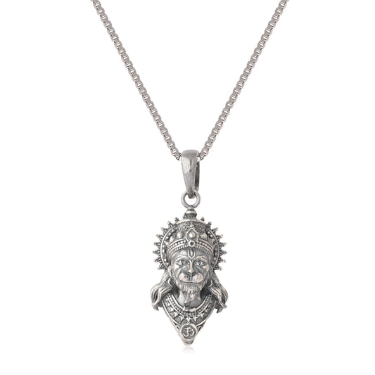 The Bajrangbali | 925 Silver Pendant