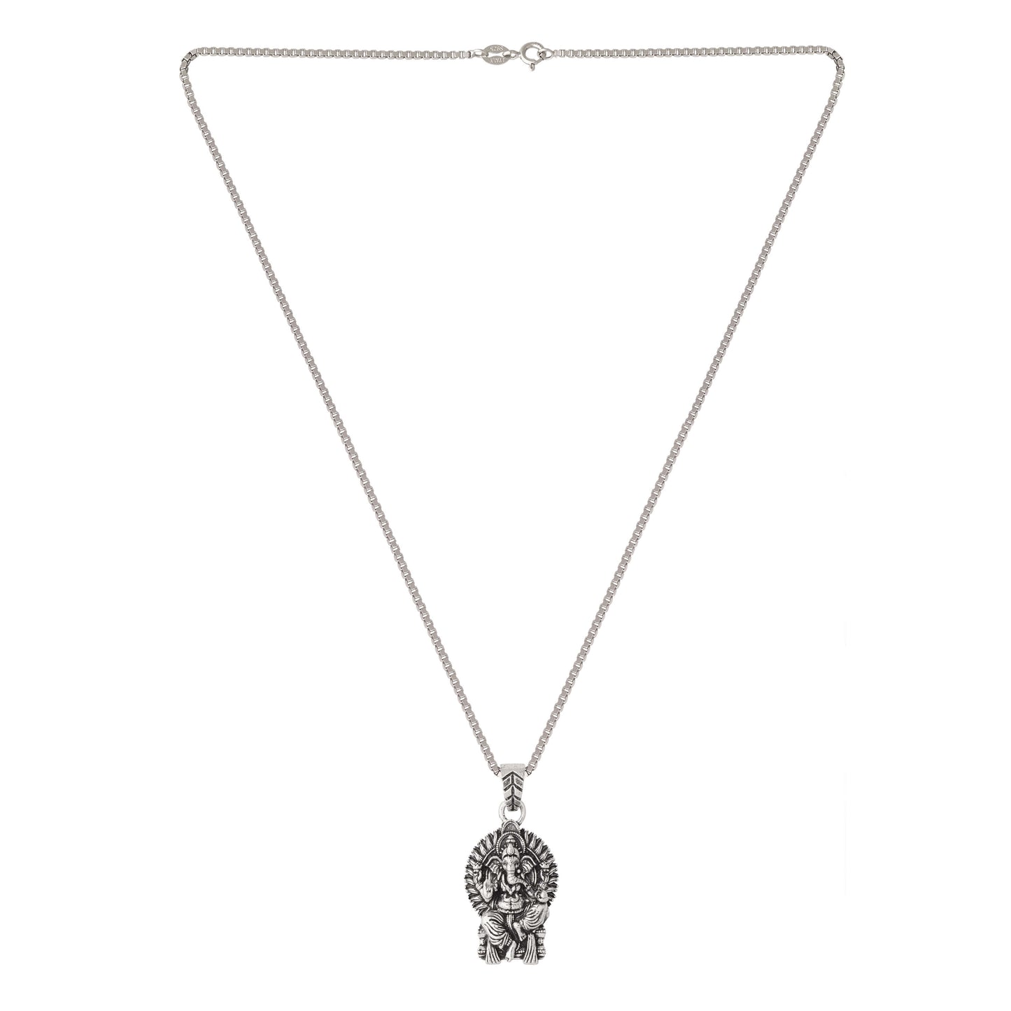 Vighnaharta Ganapati | 925 Silver Pendant