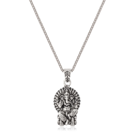 Vighnaharta Ganapati | 925 Silver Pendant