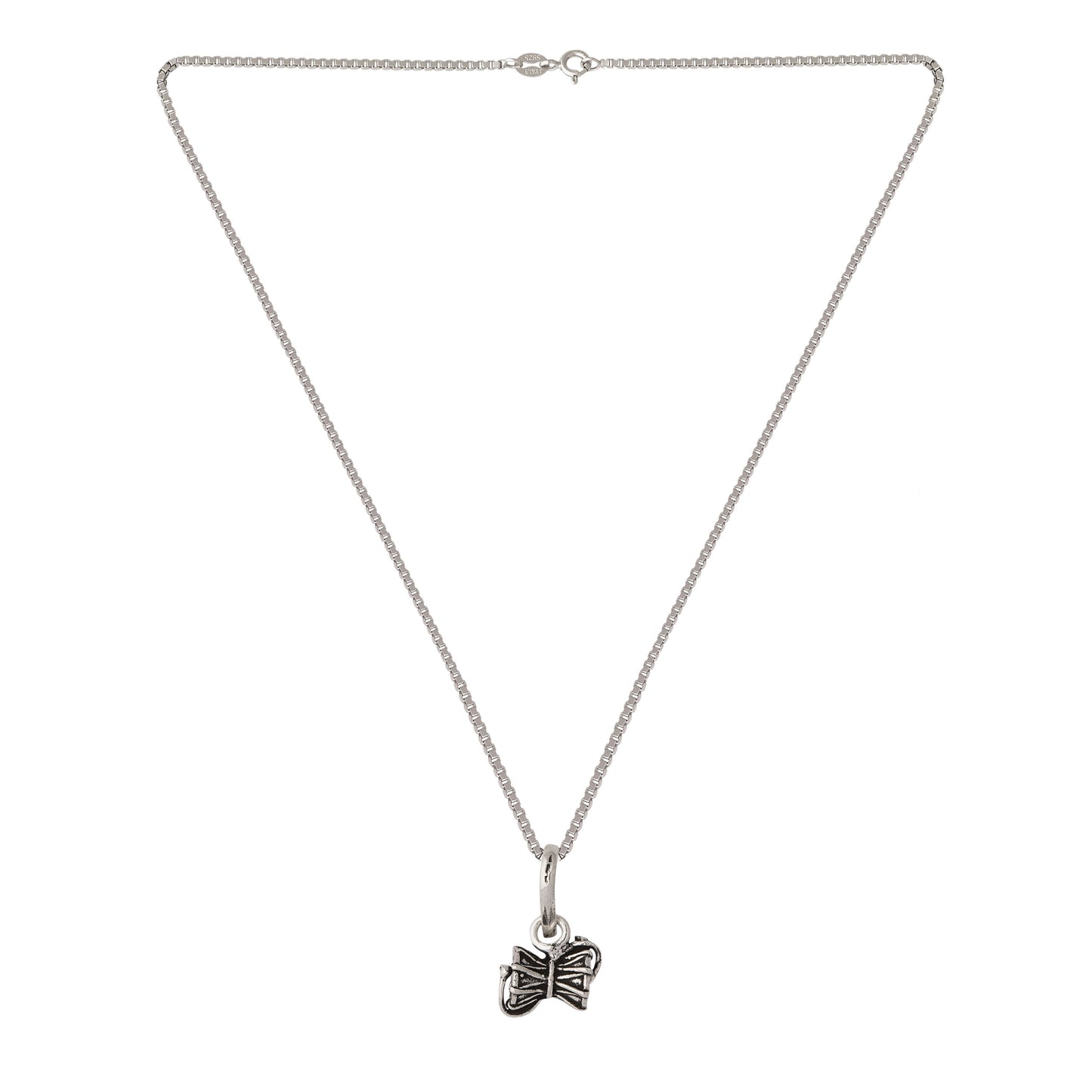 Damroo of Shiva | 925 Silver Pendant