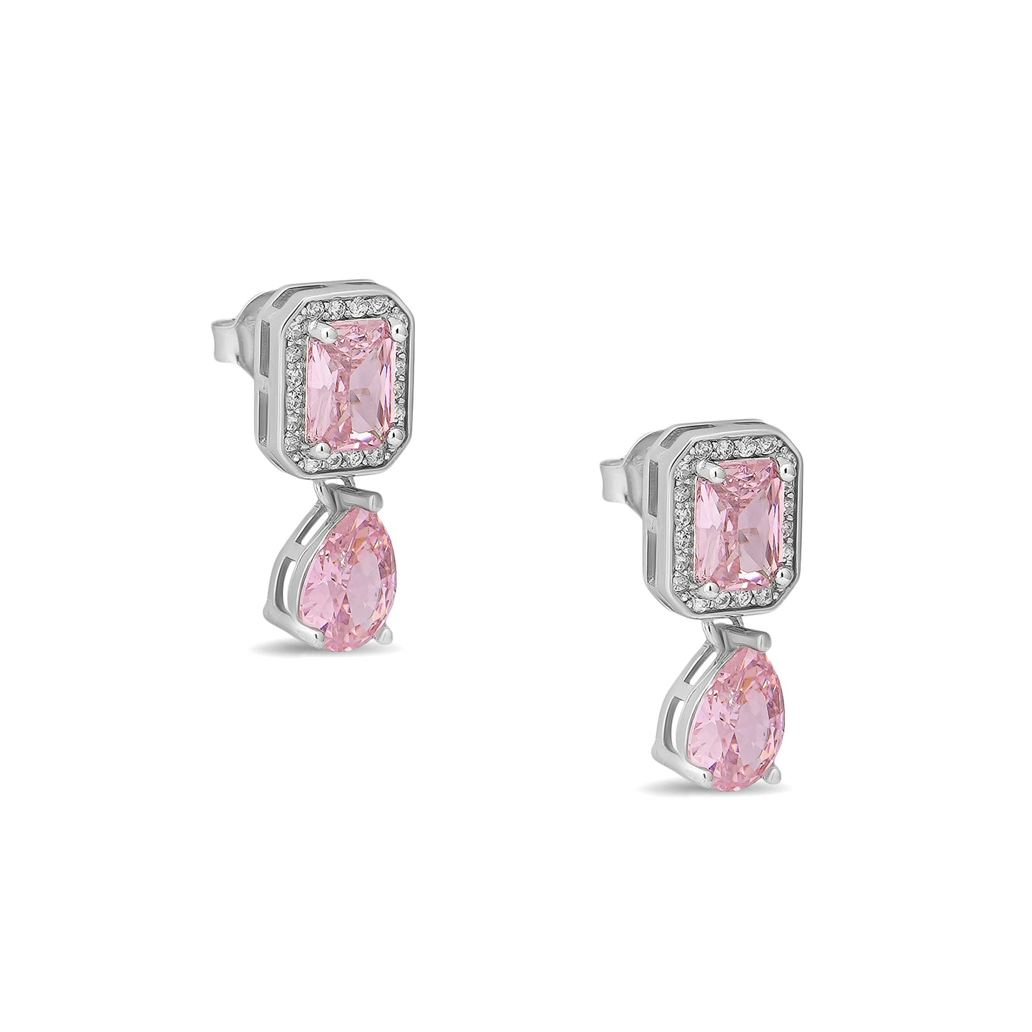 Rose Noir | 925 Silver Earrings