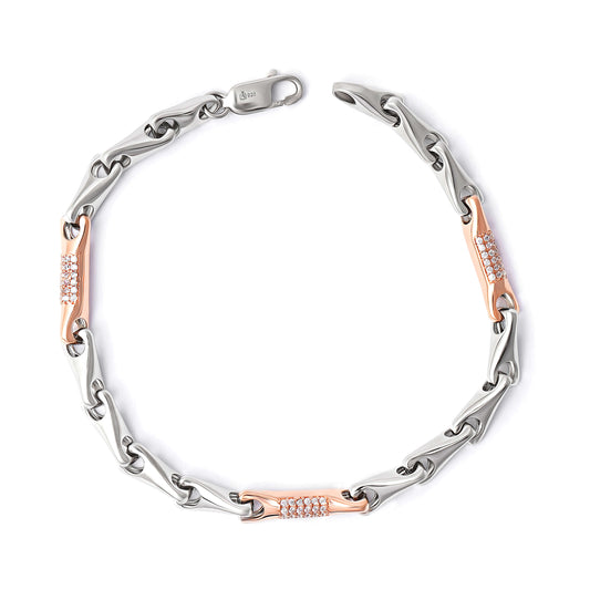 Luz de Fuego | 925 Silver Bracelet Men