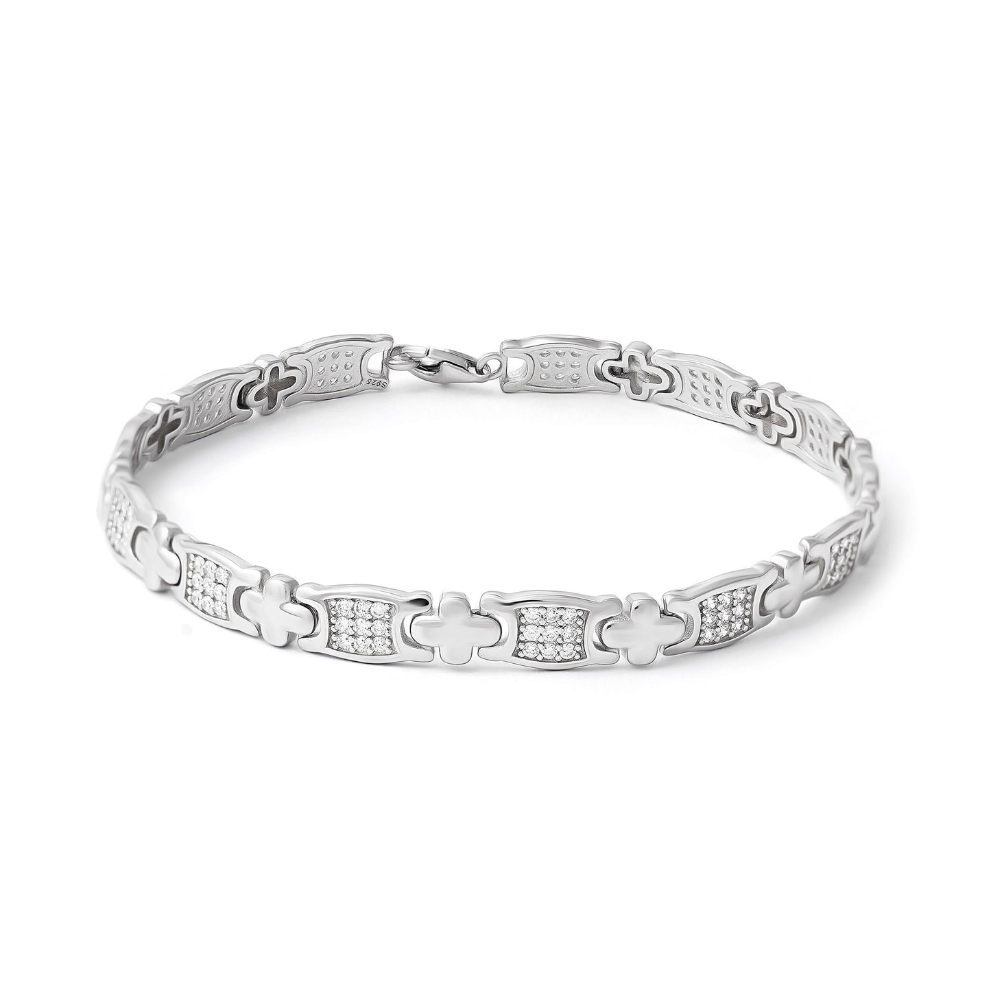 Noble Crest | 925 Silver Bracelet Men