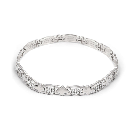 Noble Crest | 925 Silver Bracelet Men