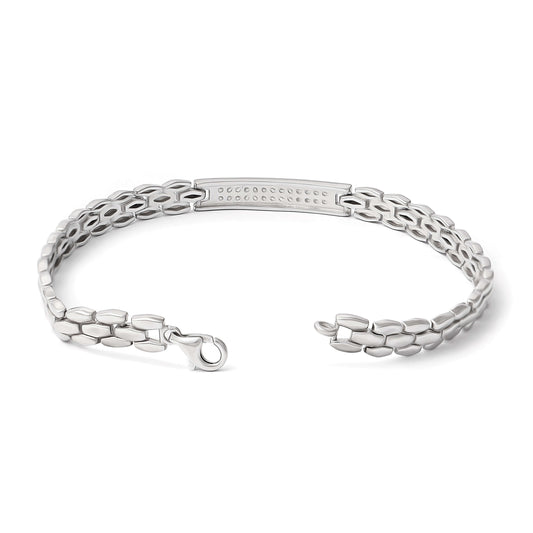 Serpente Luminoso | 925 Silver Bracelet Men