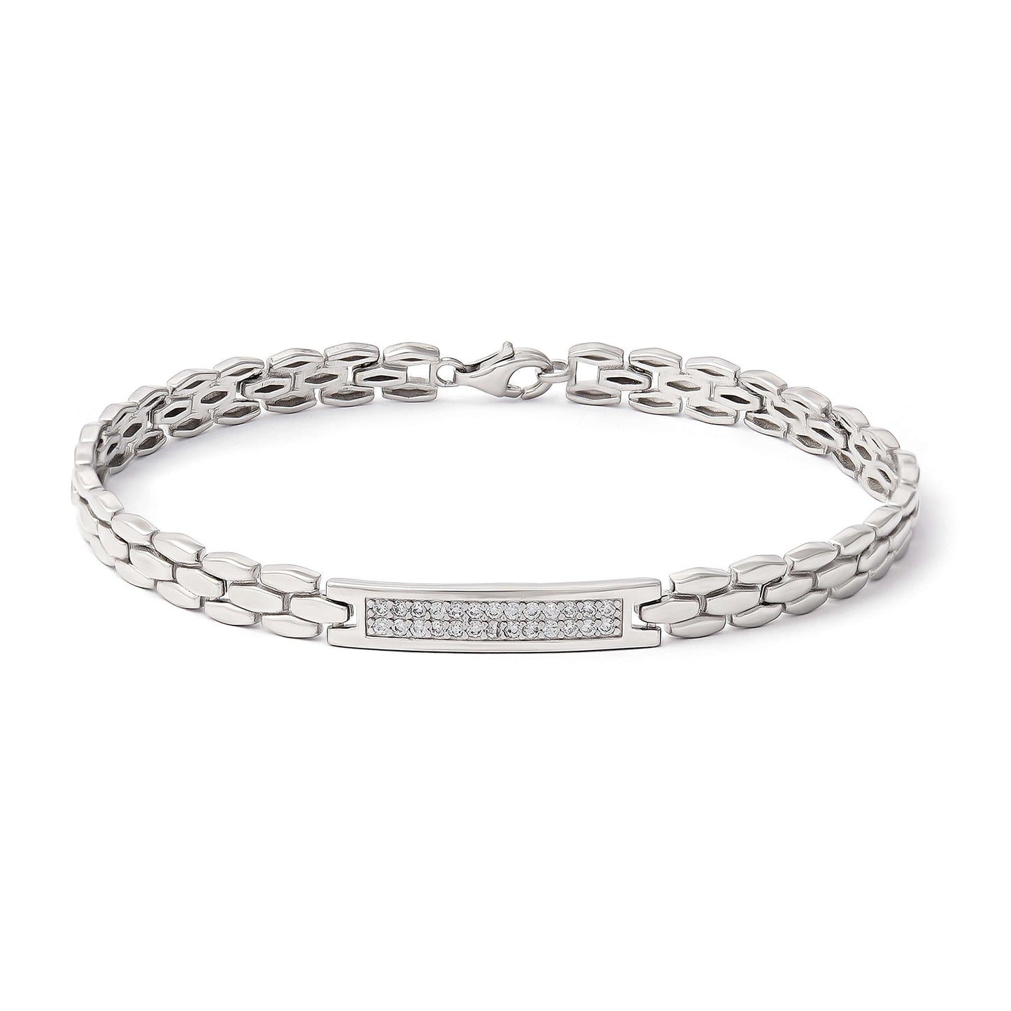 Serpente Luminoso | 925 Silver Bracelet Men