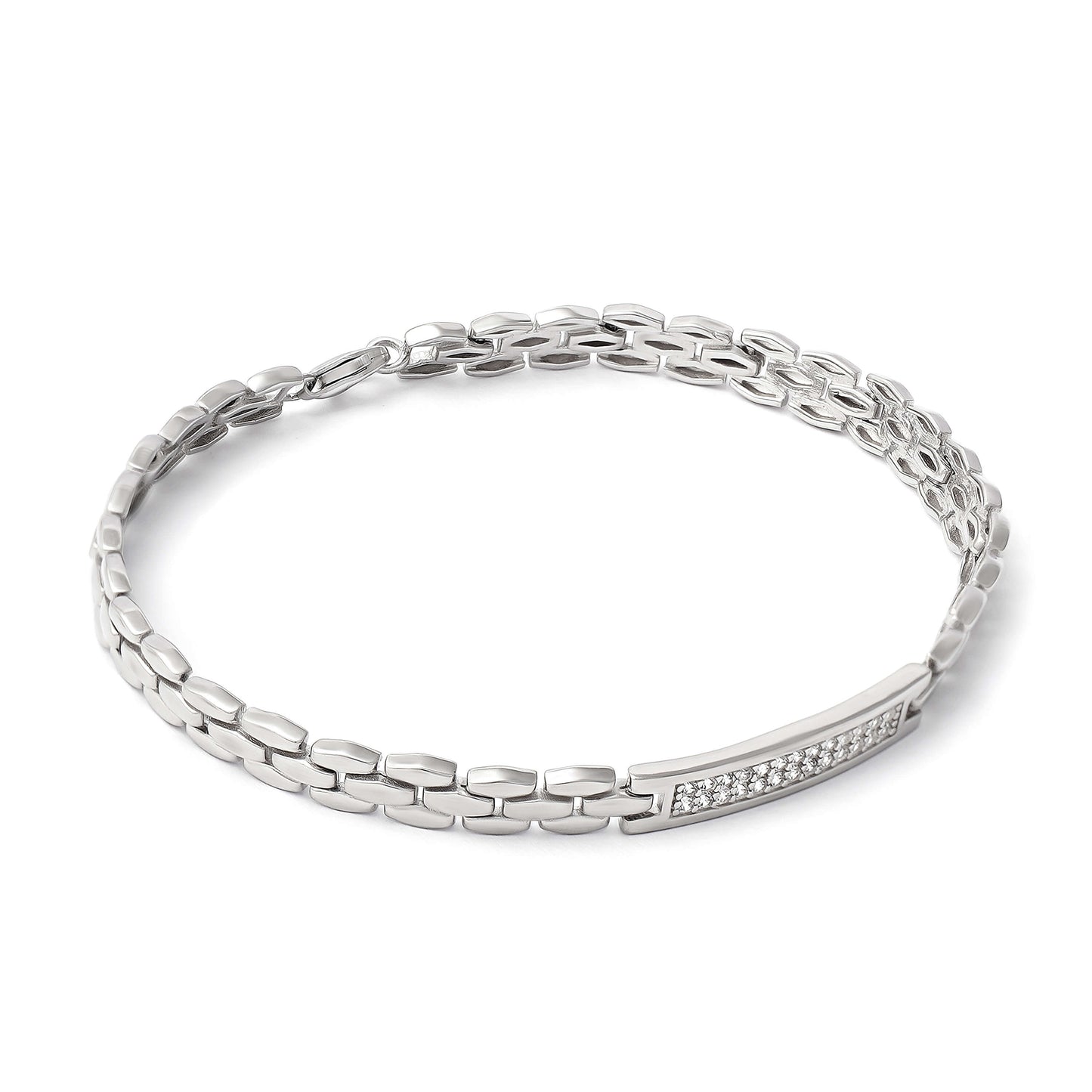 Serpente Luminoso | 925 Silver Bracelet Men