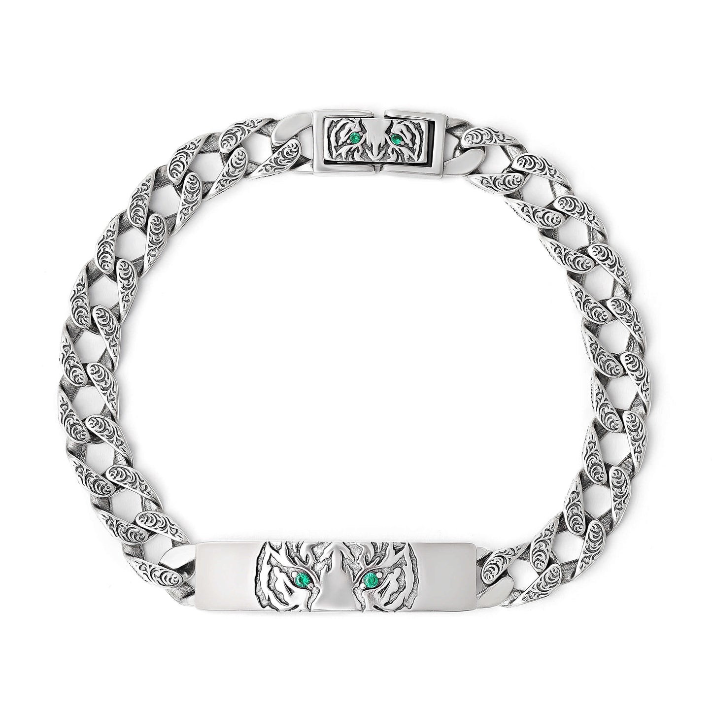 Eye Of Tiger | 925 Silver Bracelet Men