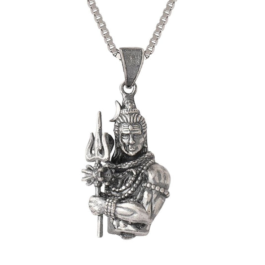 Rudrakant | The Shiva 925 Silver Pendant