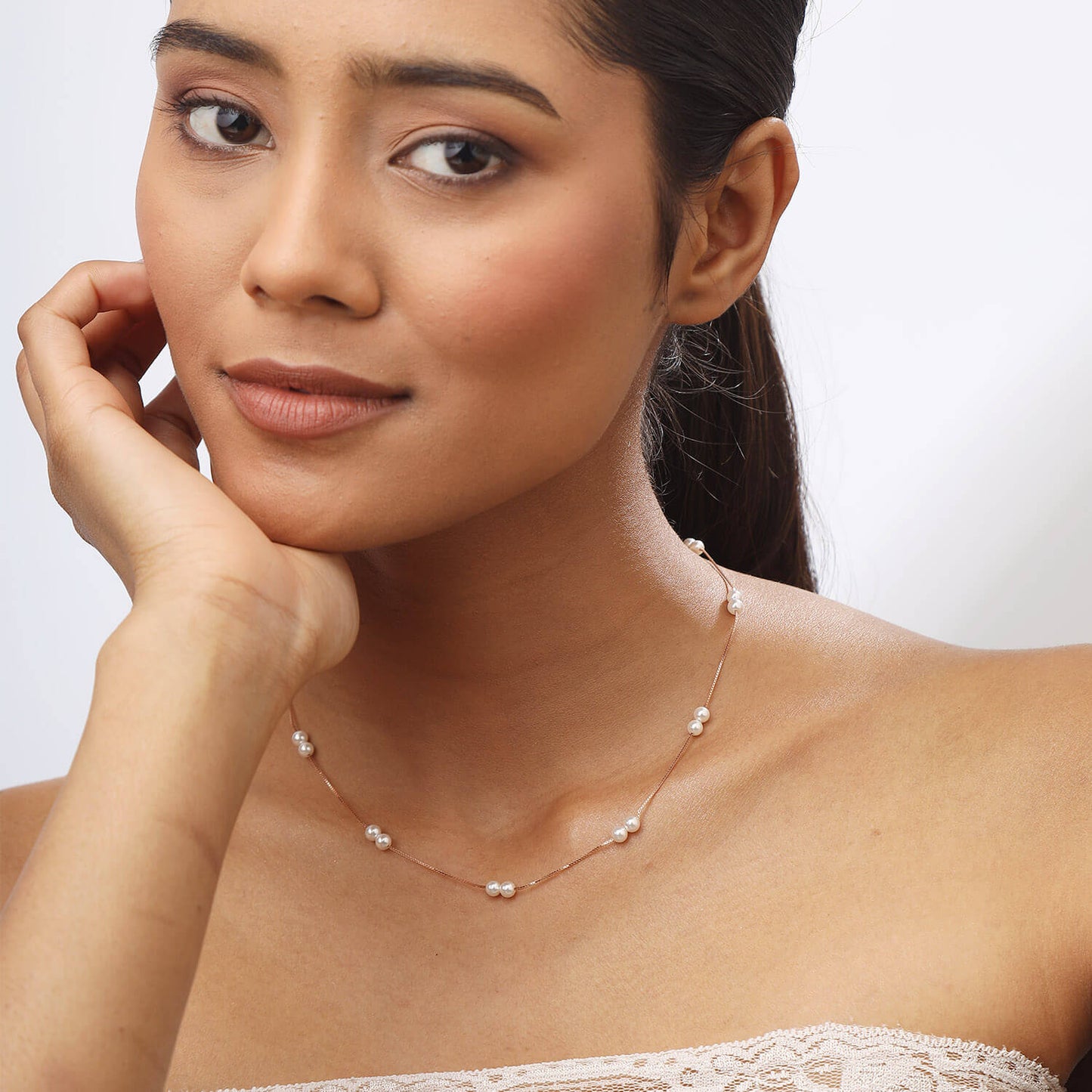 Pearl Bliss | 925 Silver Necklace