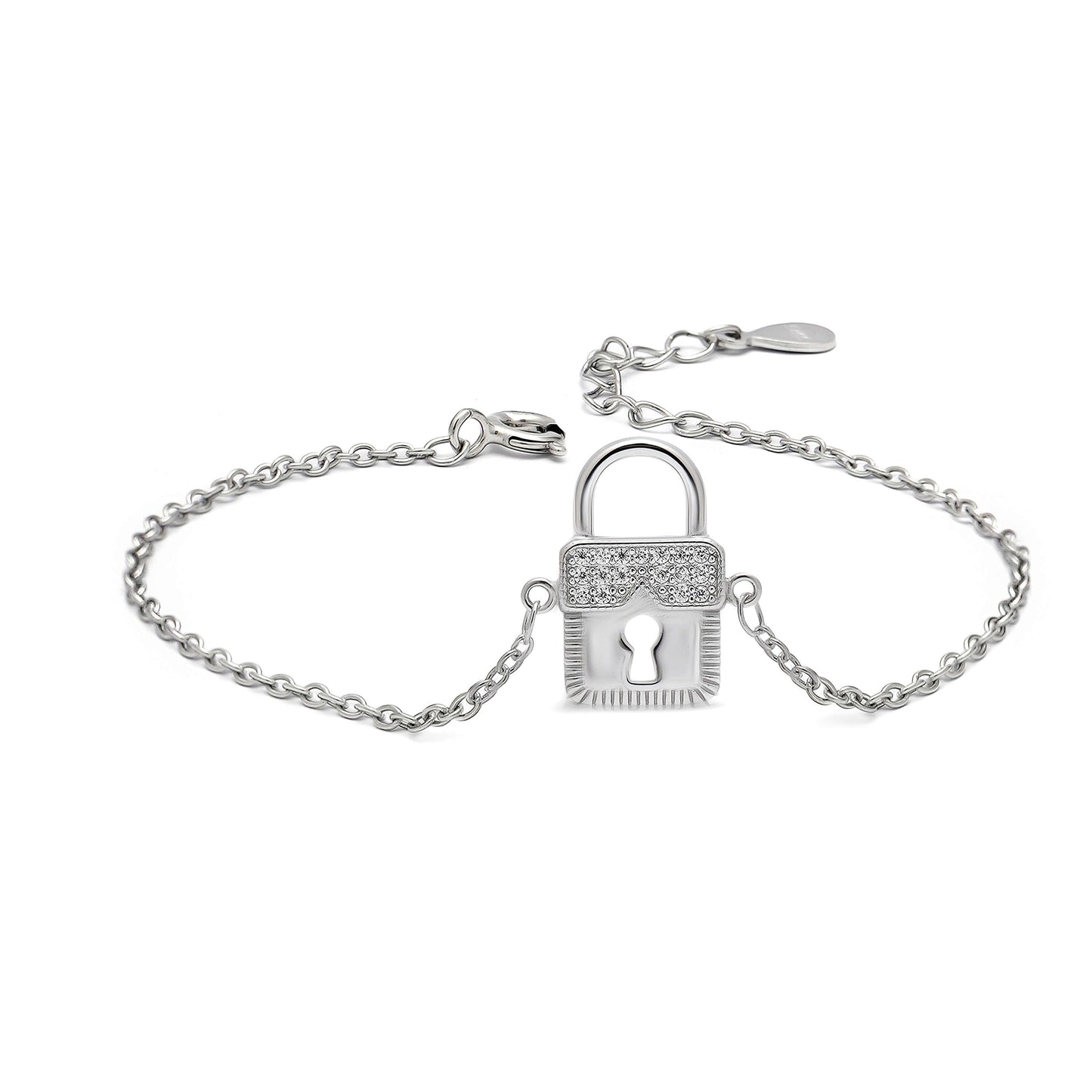 Luxe Lock | 925 Silver Bracelet