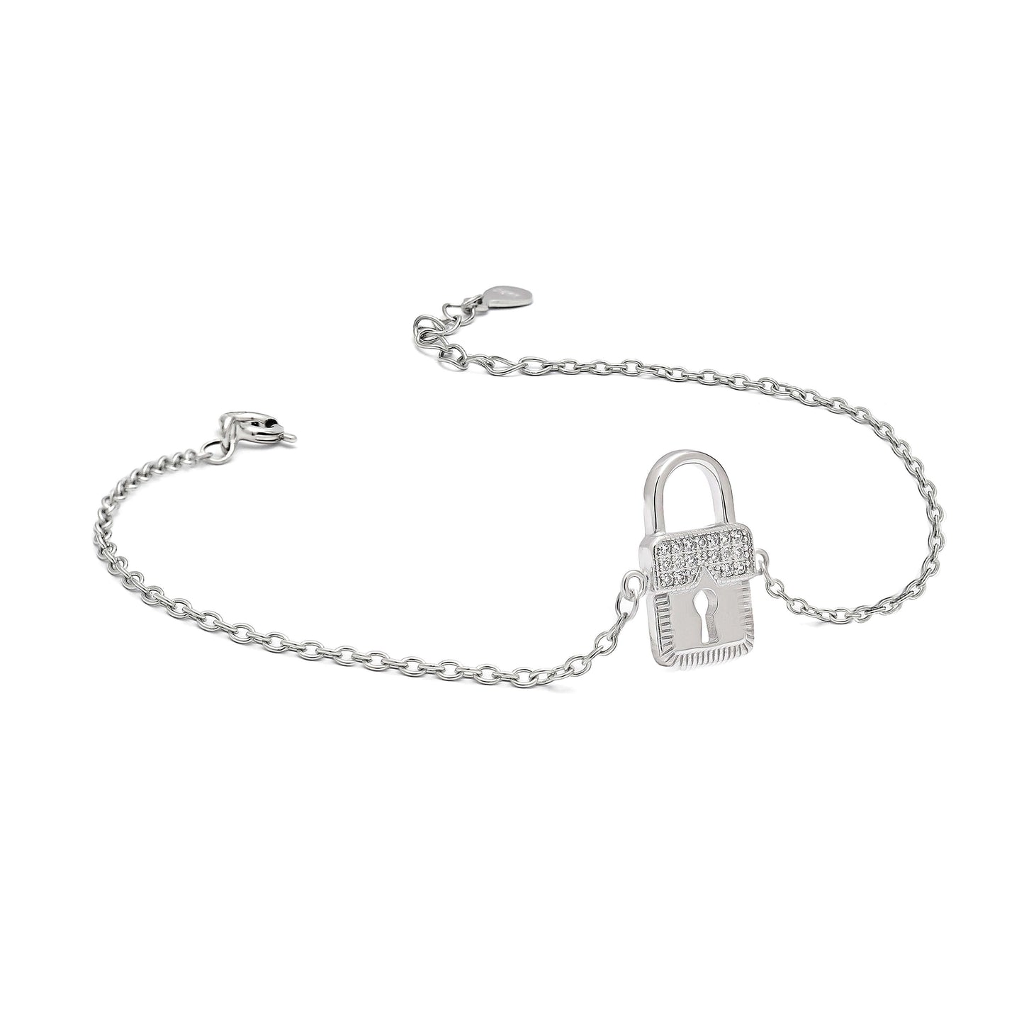 Luxe Lock | 925 Silver Bracelet