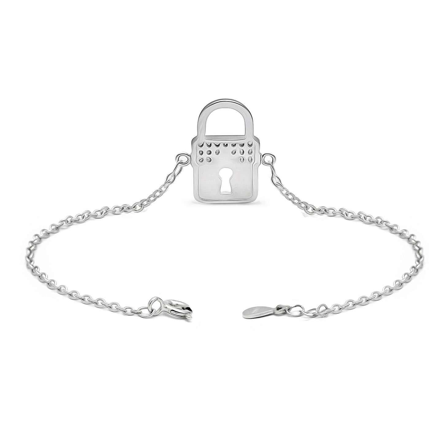 Luxe Lock | 925 Silver Bracelet