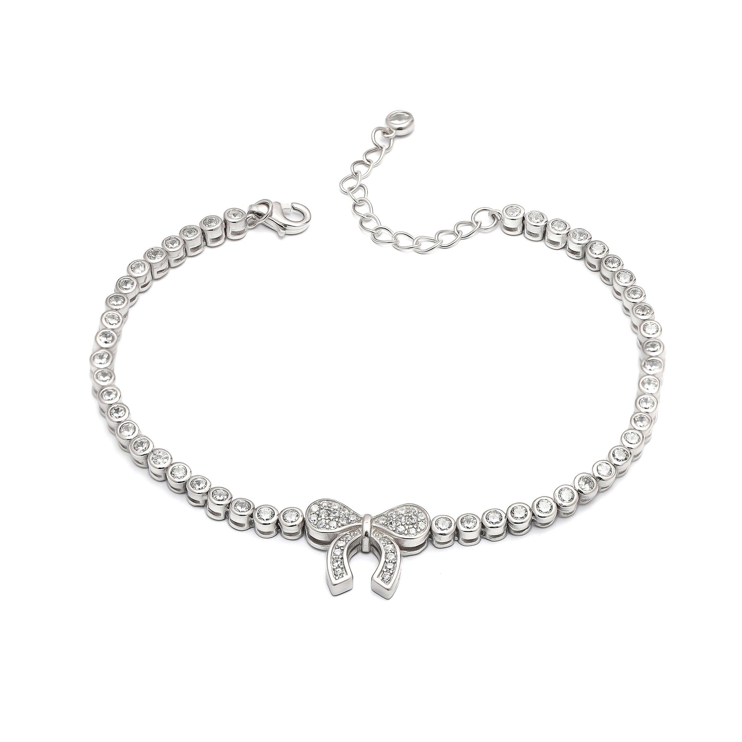 Graceful Knot | 925 Silver Bracelet