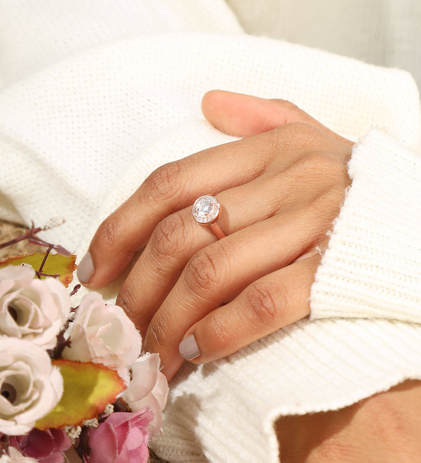 Halo of Serenity | 925 Silver Ring