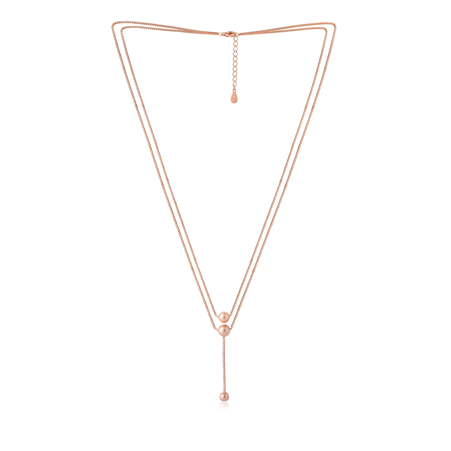 Rosé Aurora | 925 Silver Necklace
