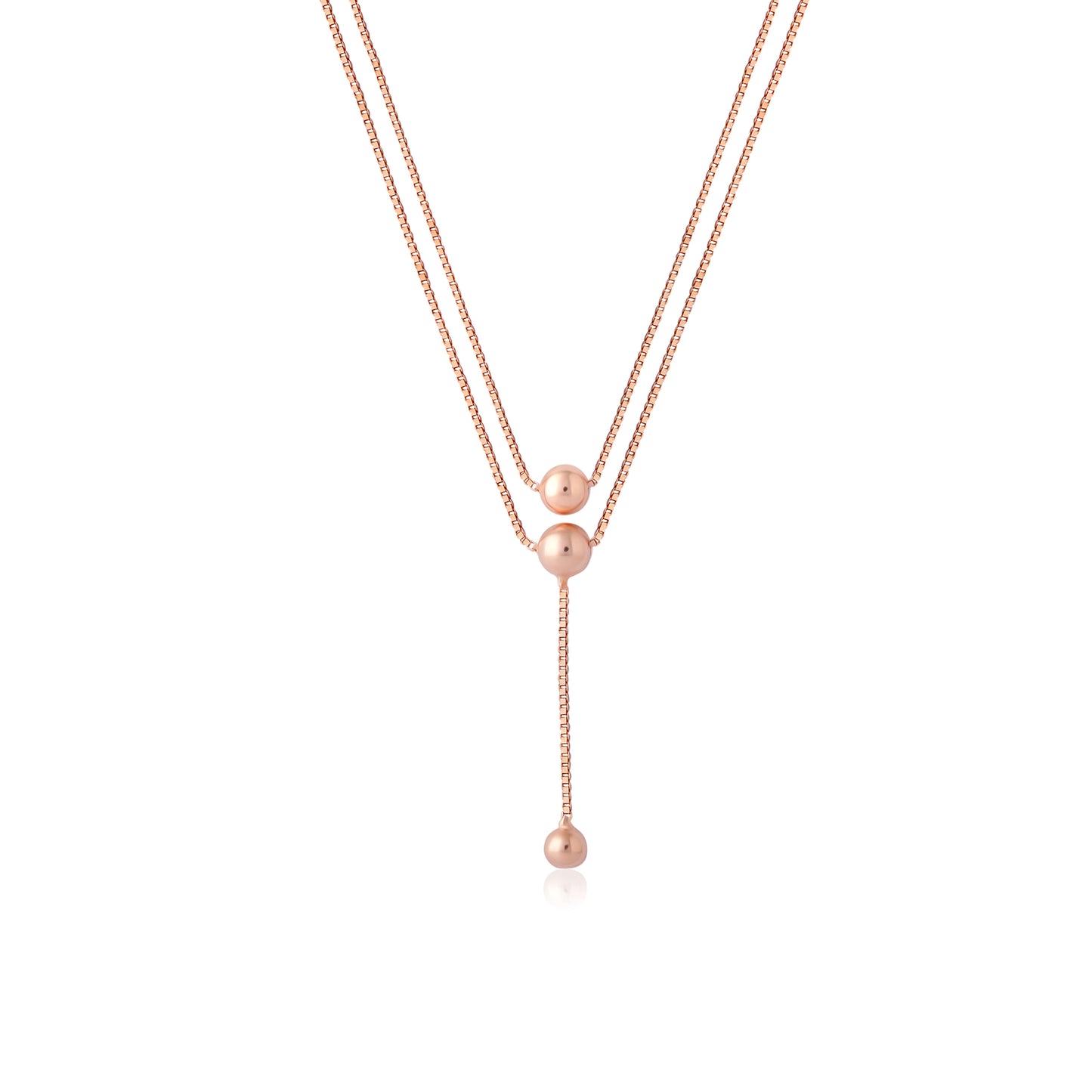 Rosé Aurora | 925 Silver Necklace