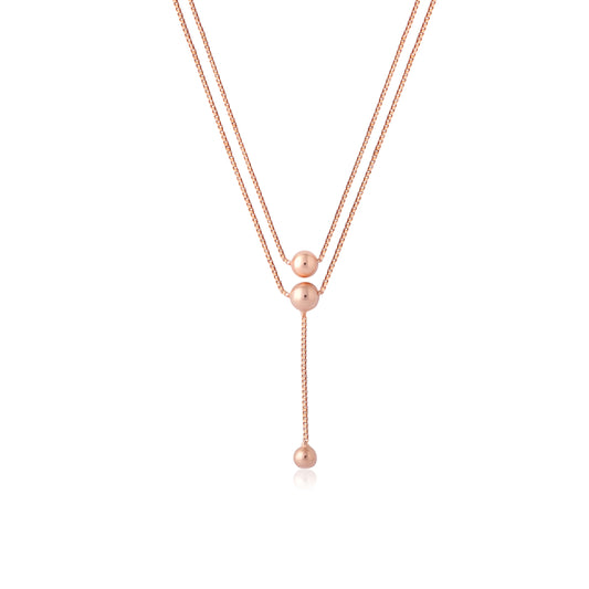 Rosé Aurora | 925 Silver Necklace