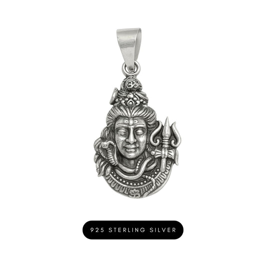 925 Sterling Silver pendant | Shiva Pendant