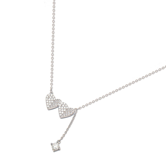 Modern Muse | 925 Silver Pendant with Chain – Elegant Silver Chain for Women