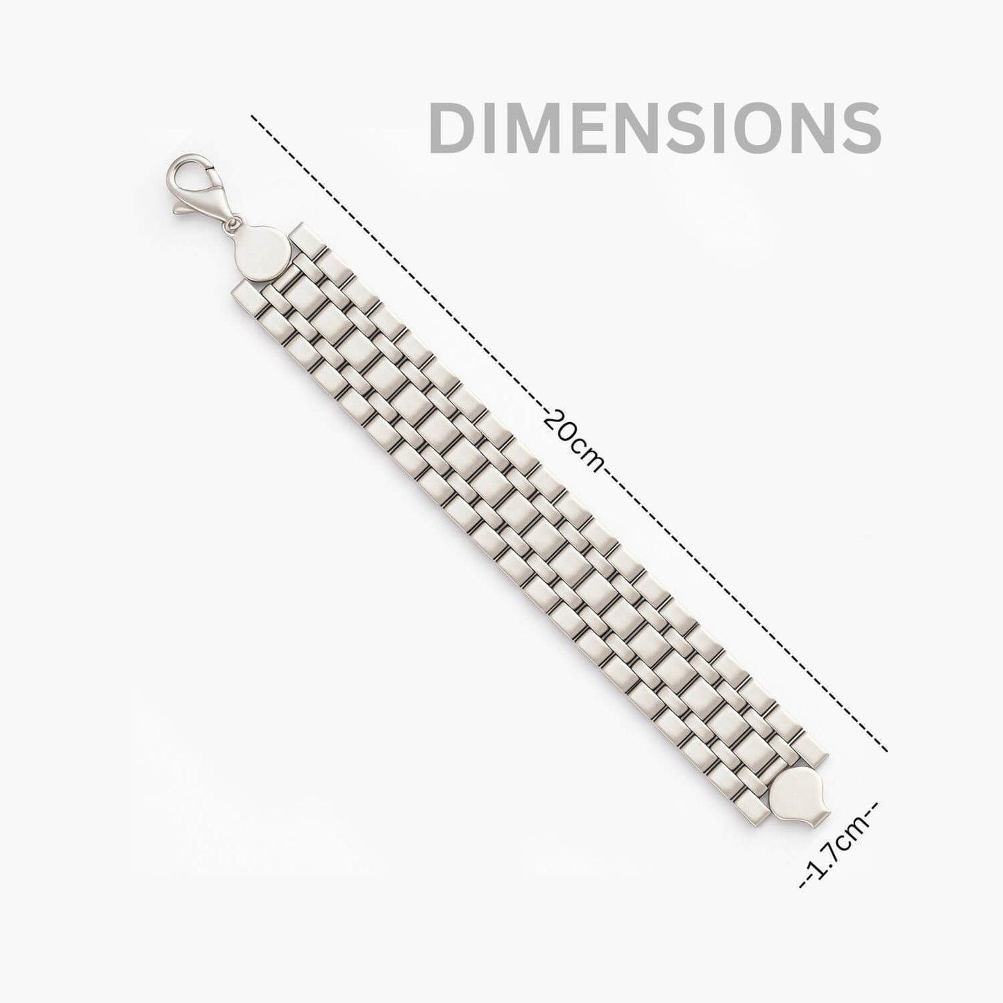 Silver Horizon | 925 Silver Bracelet Men