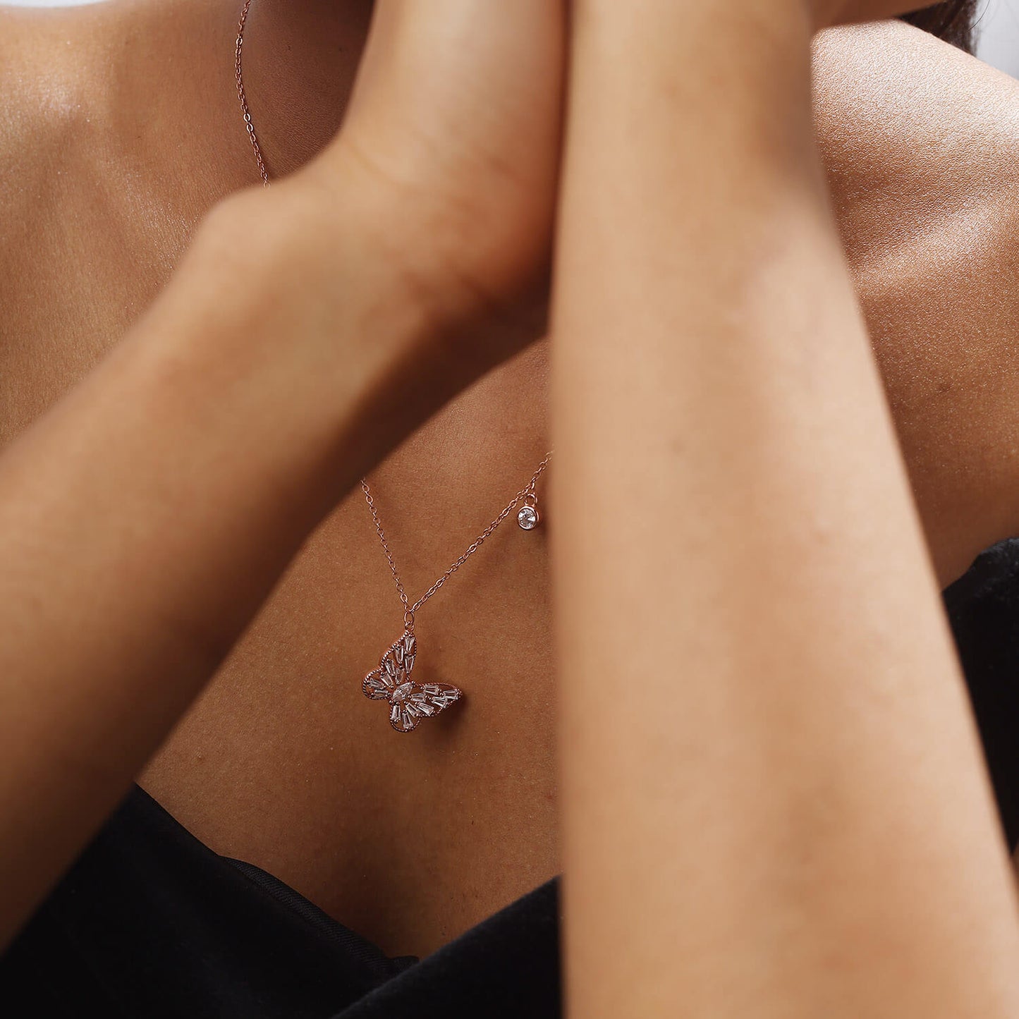 Ethereal Wings | 925 Silver Pendant with Chain