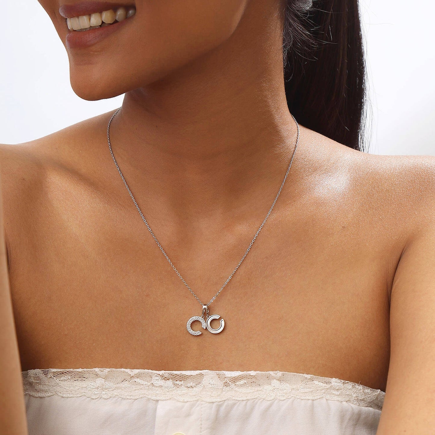 Celestial Charms | 925 Silver Pendant with Chain