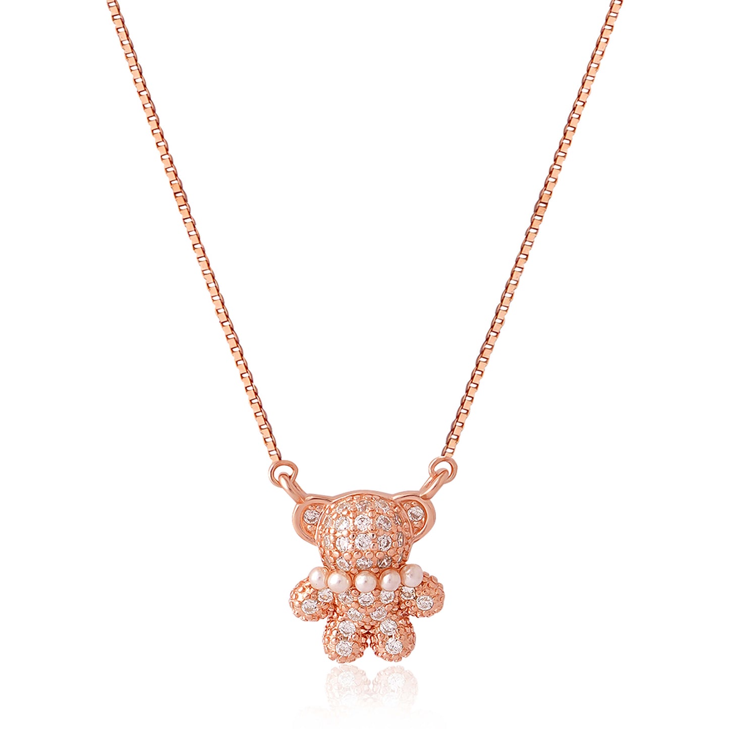 Teddy's Tale | 925 Silver Pendant with Chain