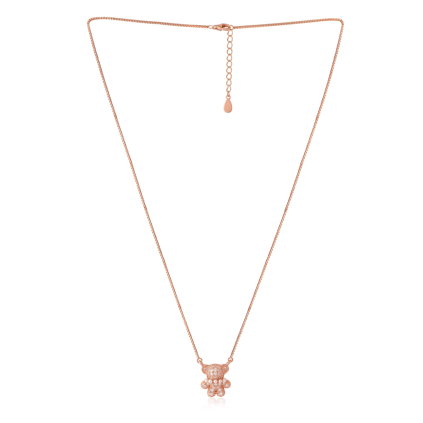 Teddy's Tale | 925 Silver Pendant with Chain