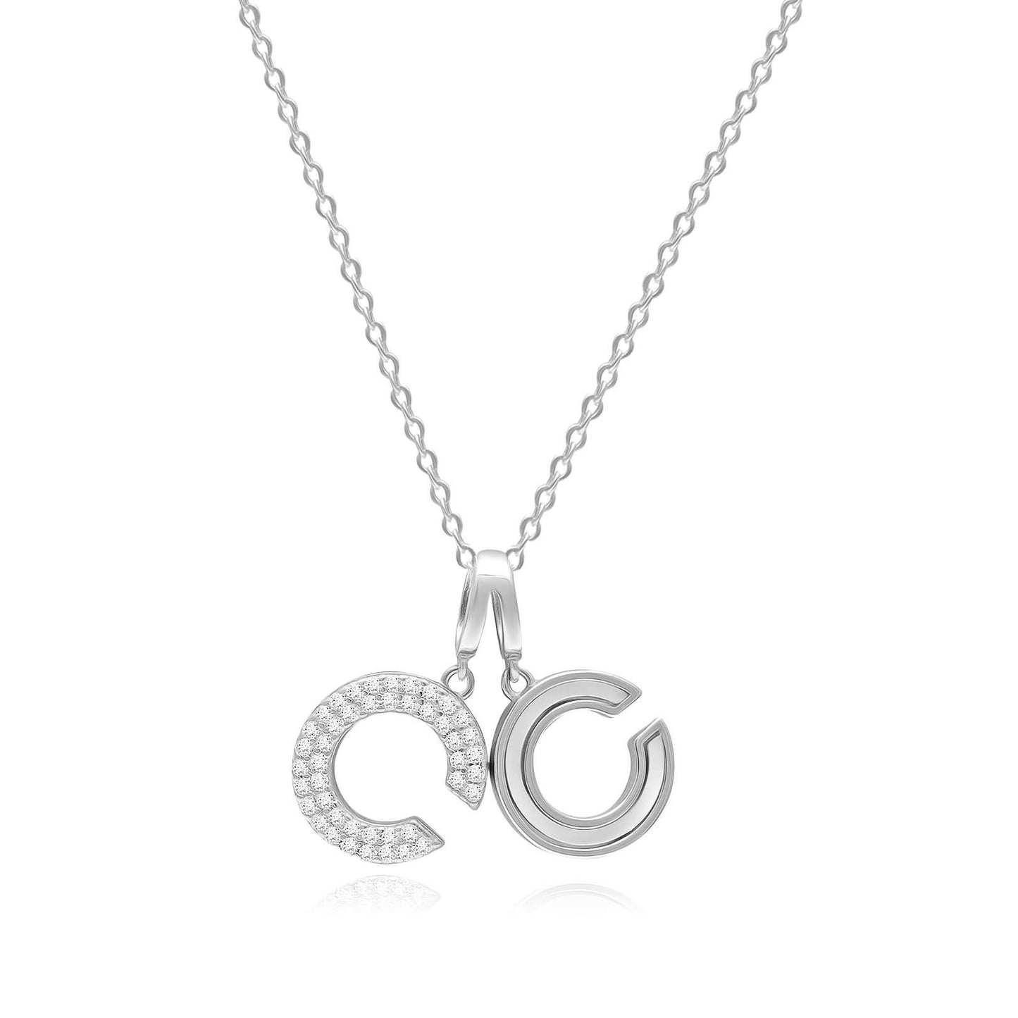 Celestial Charms | 925 Silver Pendant with Chain