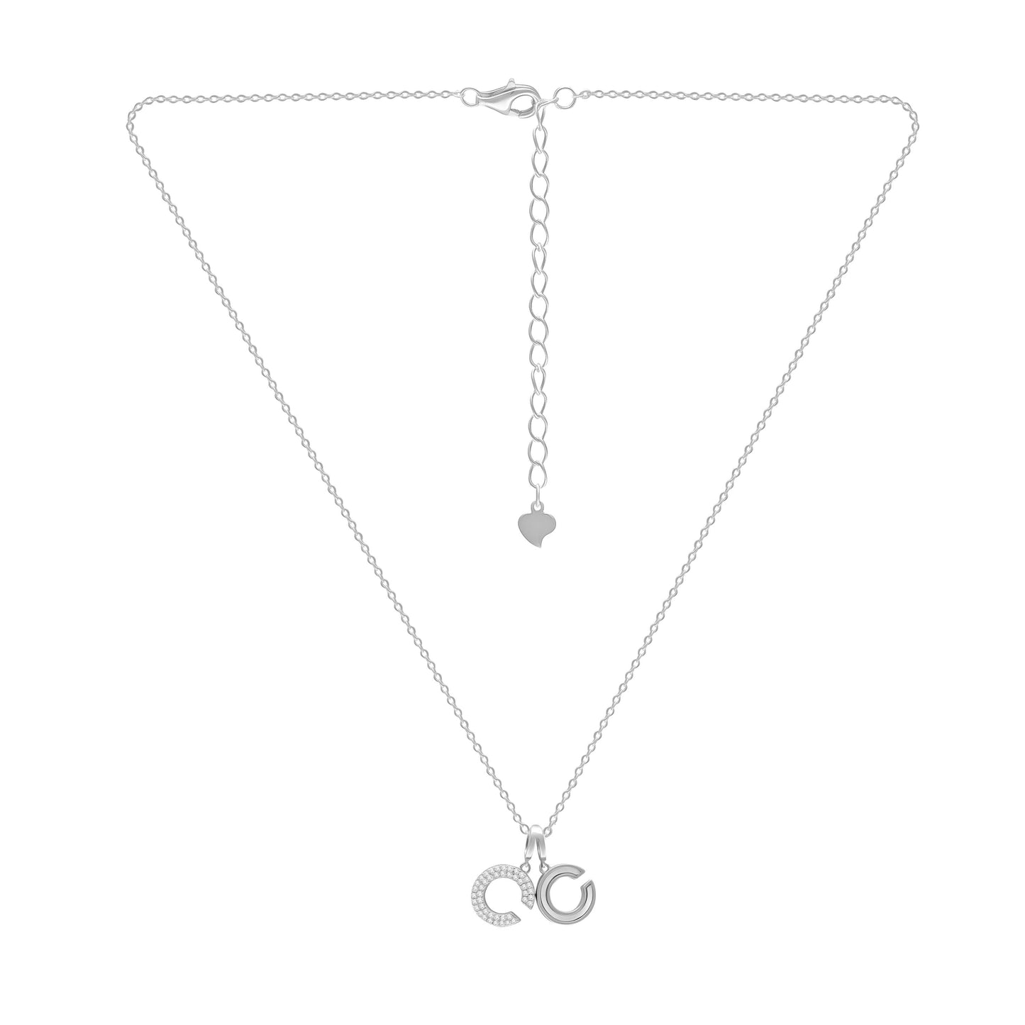 Celestial Charms | 925 Silver Pendant with Chain