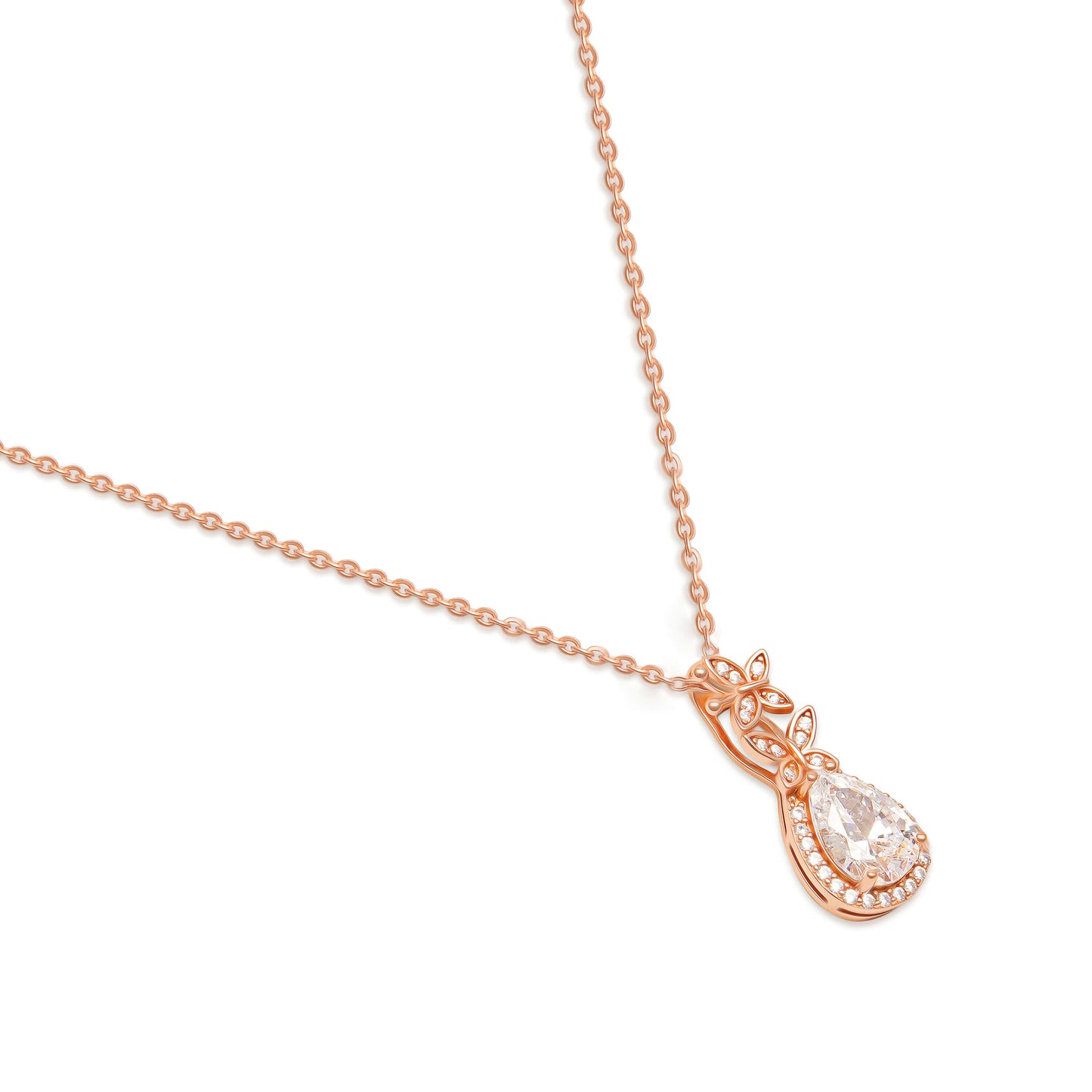 Enchanted Whisper | 925 Silver Pendant with Chain